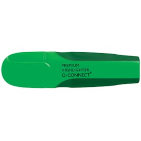 Textmarker Q-Connect Premium, 2–5 mm, grün