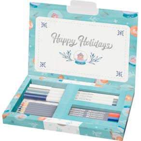 Kreativbox Faber-Castell Goldfaber Frosty Winter, 12-tlg.