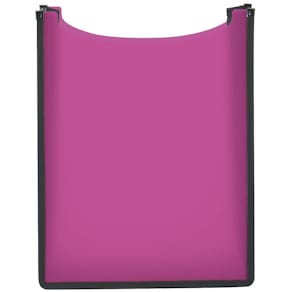 Heftbox HERMA Flexi, transparent, pink