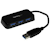 Startech Bärbar SuperSpeed mini USB 3.0-hubb med 4 portar
