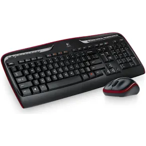 MK330 Wireless Desktop Set, Black (Nordic)