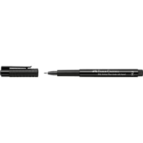 Tuschestift Faber-Castell Pitt Artist Pen Fude Hard, schwarz