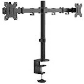 VISION Monitor Dual Desk Post Mount - LIFETIME WARRANTY - fits