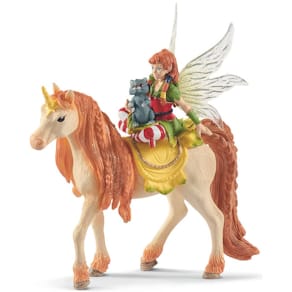 Spielzeugfigur Schleich Marween mit Einhorn, 15x8,2x18 cm