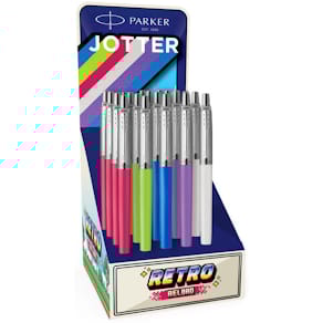 Kugelschreiber Parker Jotter Originals Retro Reload 90er, blau, M