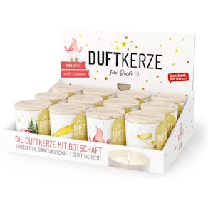 Weihnachts-Duftkerze FÜR DICH Love Xmas, sortiert