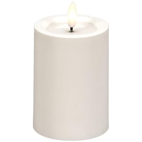 Blockljus KONSTSMIDE LED timer vit 10cm