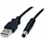 StarTech.com USB till 5,5 mm strömkabel - cylindrisk kontakt av