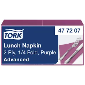 Servett TORK Lunch 2-lags lila 200/fp