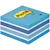Post-It Kub Fresh Blue, 76x76mm, 450 blad