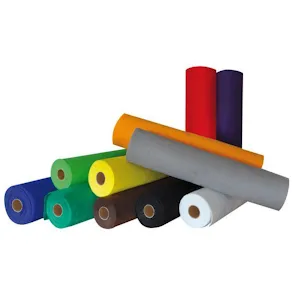 Dekorationsfilt Orange, 0,45 x 5m