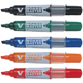 Whiteboardpenna PILOT V Board Svart, sned