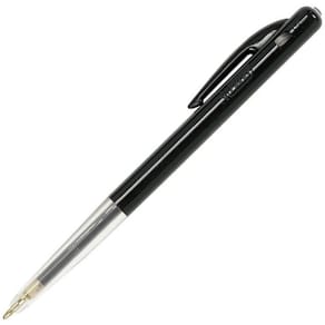 Bläckkulpenna BIC Clic M10 Fine Svart, 0,7mm, dokumentäkta, 50st
