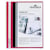 Snelhechtmap Durable Duraplus, rood, personaliseerbaar
