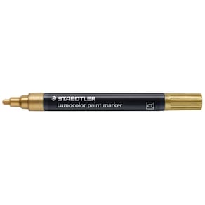 Lakmarker STAEDTLER Lumocolor guld, permanent, 2,4 mm