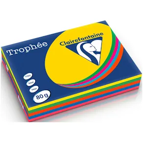 Kopieringspapper Färgat Intensive 5 färger A4 80g, 500/FP