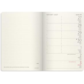 Burde Liten Veckokal Forma Deluxe 2027 brun