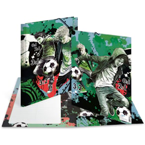 Gummizugmappe HERMA Street Soccer, A4