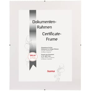 Fotorahmen Hama Clip-Fix, Antireflex-Glas, 21 x 29,7 cm