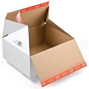 Verzenddoos Colompac CP155, ft 38,9 x 32,5 x 16 cm, bruin
