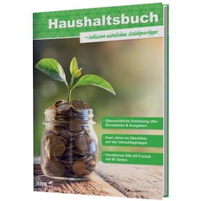 Haushaltsbuch RNK, 17 x 24 cm, 40 Blatt, DIN A5