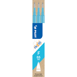 Frixion Clicker 0,5 refill lys blå (3)