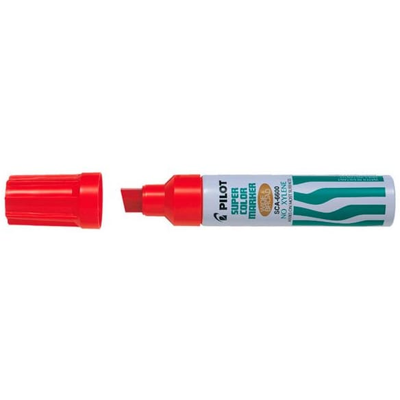 Merkepenn PILOT SCA-6600 rød