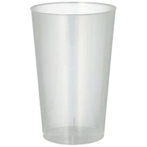 Plastglas återanvändbara 30cl 25/fp