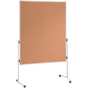 Moderationstafel FRANKEN ECO, Kork, 120 x 150 cm, braun