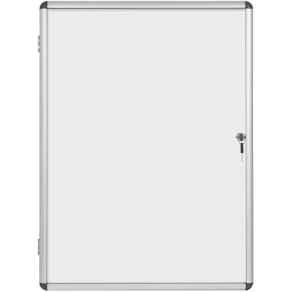 Vitrine Pergamy, glazen met magnetische achtergrond, 9 x A4