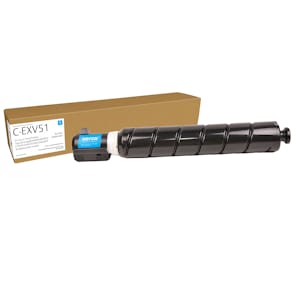 EVERYDAY Remanufactured Toner replaces Canon C-EXV51 Cyan (0