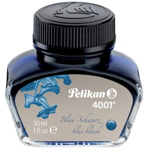 Tinte Pelikan 4001, 30 ml, blau-schwarz