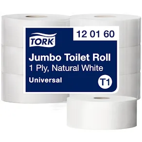 Toalettpapper TORK Jumbo Universal T1, 1-lag, 480m, 6/fp