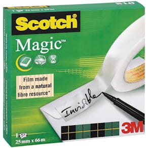 Plakband Scotch Magic Tape, 25 mm x 66 m