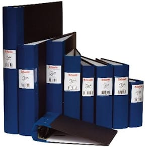 Gaffelpärm JOPA Special A5L Trärygg Blå, 60mm