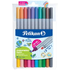 Fasermaler Pelikan Colorella twin® C304, Etui, 10 St.