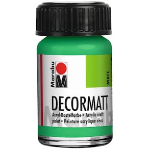 Acrylfarbe Marabu Decormatt, hellgrün, 15 ml