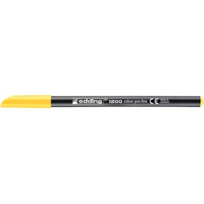 Fasermaler edding 1200 color pen, gelb