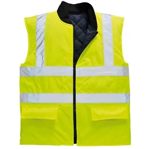 Väst fodrad PORTWEST S469 kl2 gul 3XL