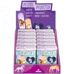 Pflaster MOSES Pferde, 20 Stück, verschiedene Größen