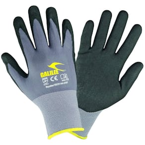 Arbeitshandschuhe Galilee Royaltec TECH 12ST, schwarz/grau, Größe