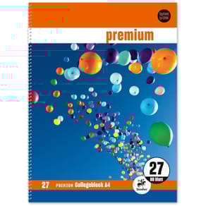 Collegeblock Staufen Premium Lin27, A4, 80 Blatt, sortiert