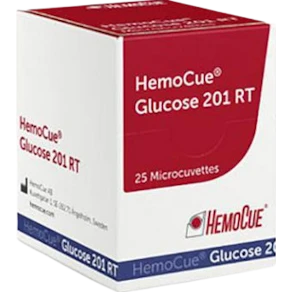 HemoCue Kuvett Glucose201Rt styckp(4x25)