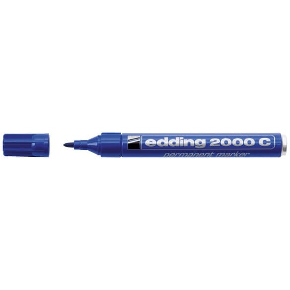 Merkepenn EDDING 2000 rund blå 10st