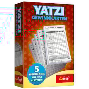 Yatziblock TREFL, 5 x 50 Seiten