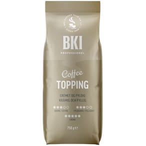 Cappuccino topping BKI distributionsboks, 750 g