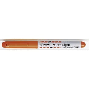 Tekstmarker Pilot V-Liquid, skrå spids 3,3 mm, orange