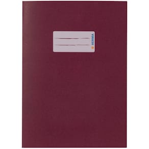 Heftschoner HERMA UWF, A5, weinrot