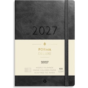 Burde Liten Veckokal Forma Deluxe 2027 svart
