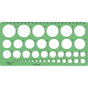 Linex 1116S cirkelschablon